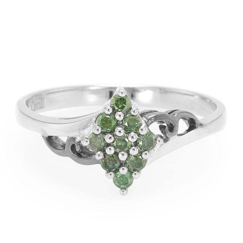 Fancy-Brillant-Herren-Silberring