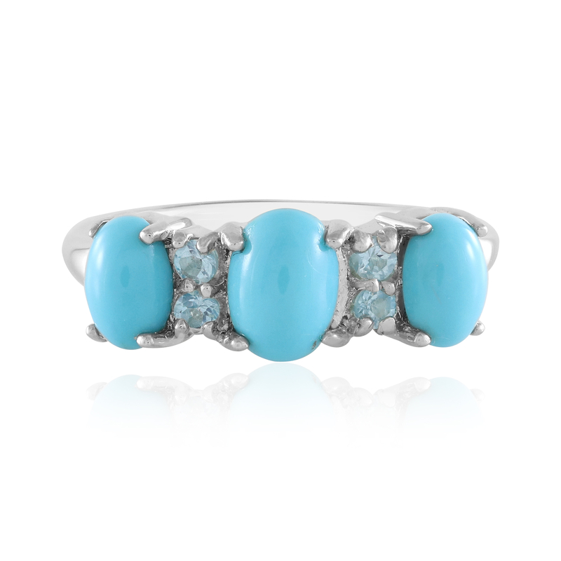 Sleeping Beauty-Türkis-Silberring (Faszination Türkis) Sleeping Beauty-Türkis-Silberring (Faszination Türkis)