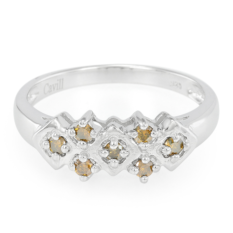 Fancy-Brillant-Silberring