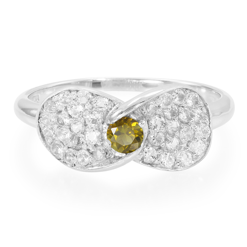 Kupfer-Turmalin-Silberring Kupfer-Turmalin-Silberring