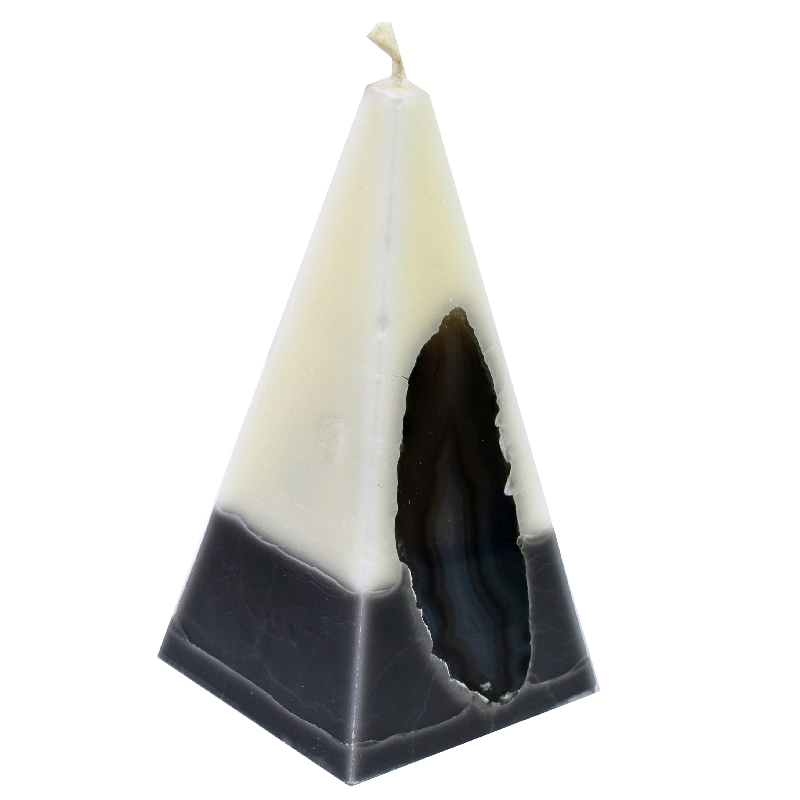 Juwelo-Kerze mit Achat