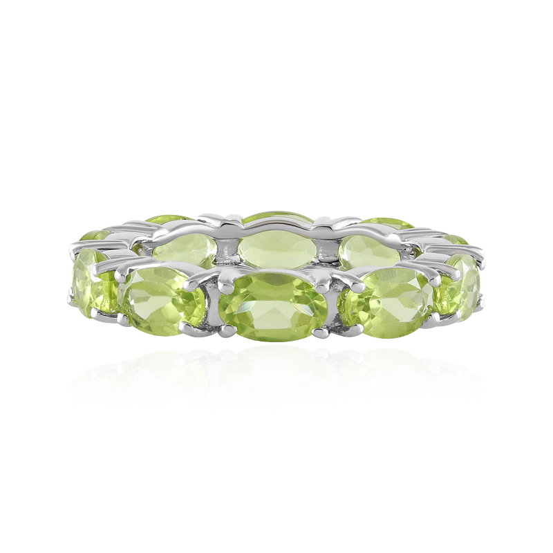 Peridot-Silberring