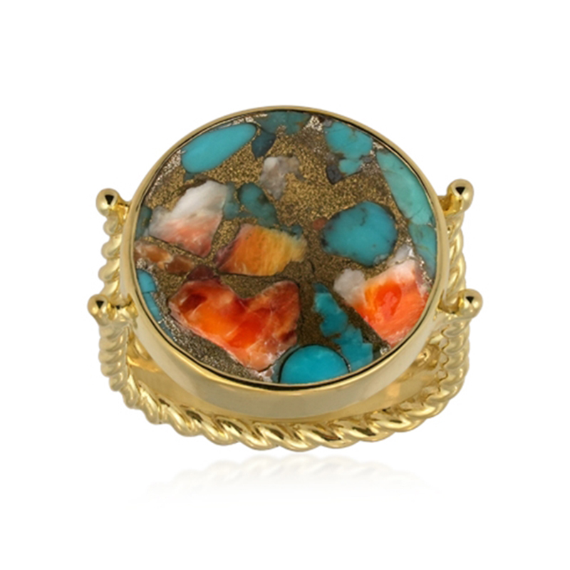 Edelstein-Silberring