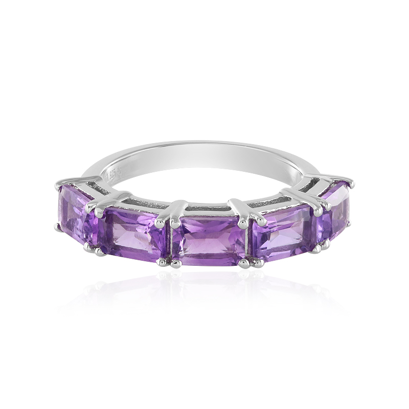 Marokkanischer Amethyst-Silberring Marokkanischer Amethyst-Silberring