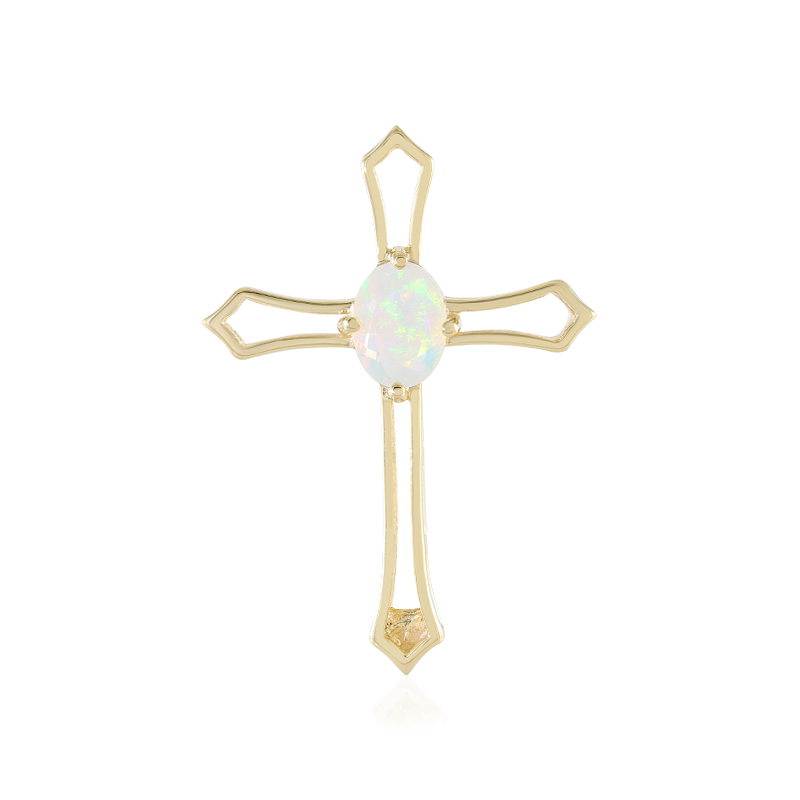 Welo-Opal-Silberanhänger (Adela Silber)