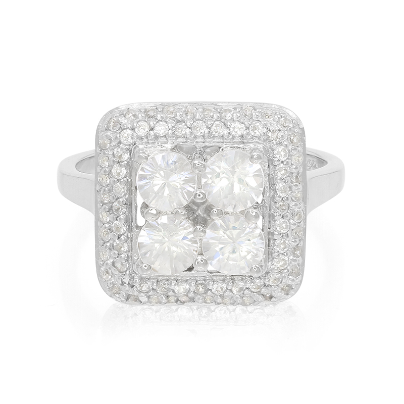 Zirkon-Silberring Zirkon-Silberring