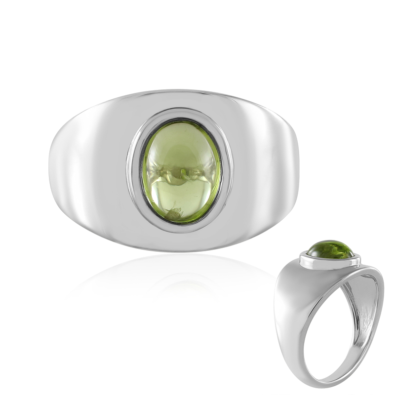Arizona-Peridot-Silberring