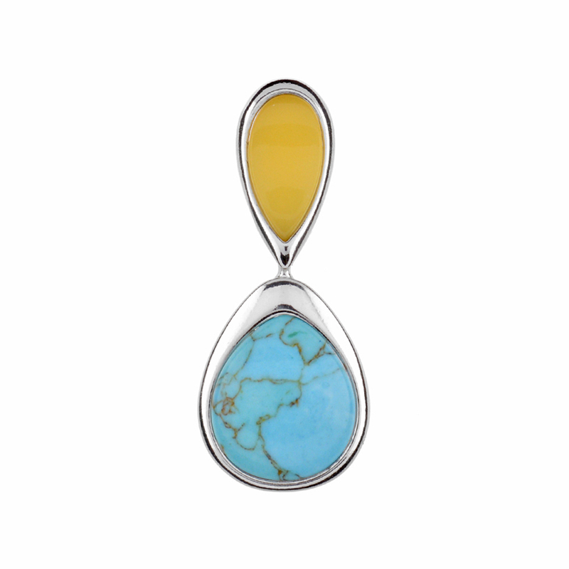 Türkis-Silberanhänger (dagen) Türkis-Silberanhänger (dagen)