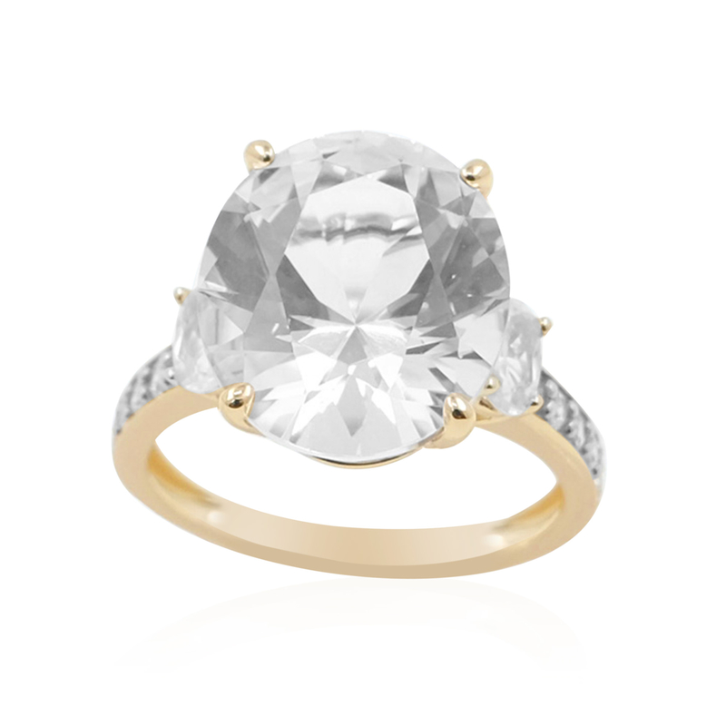Danburit-Goldring