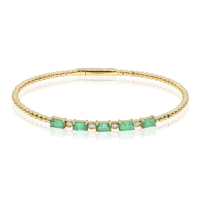 AAA-Sambia-Smaragd-Goldarmreif (CIRARI)