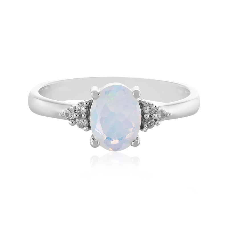 Welo-Opal-Silberring Welo-Opal-Silberring
