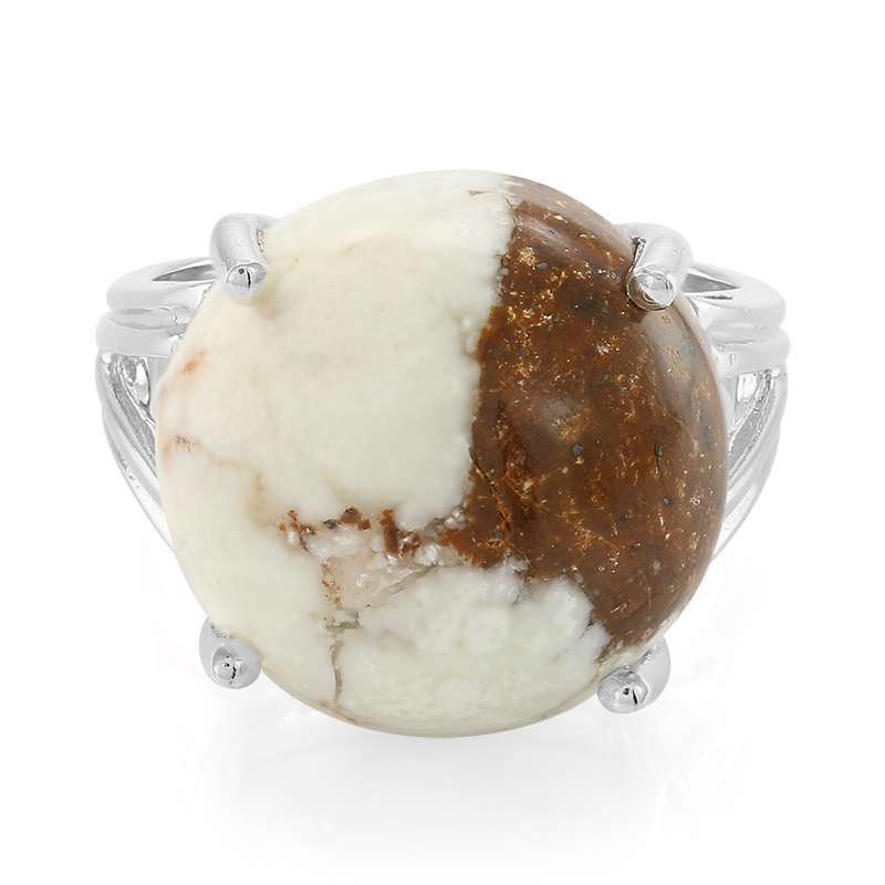 Magnesit-Silberring Magnesit-Silberring