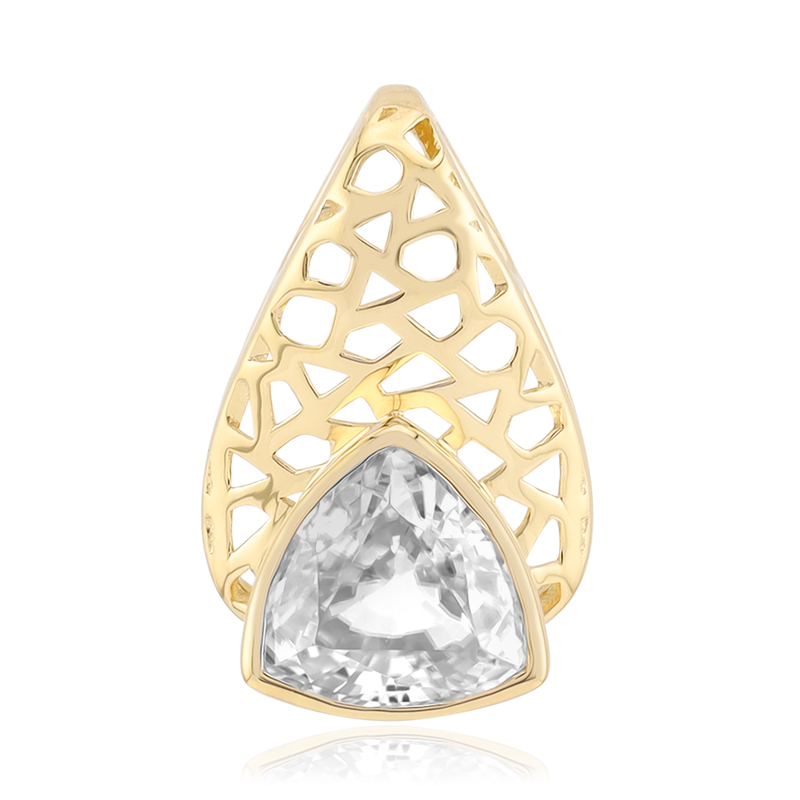 Zirkon-Goldanhänger (Ornaments by de Melo) Zirkon-Goldanhänger (Ornaments by de Melo)