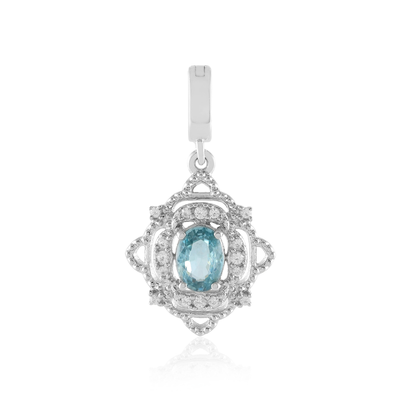 Ratanakiri-Zirkon-Silberanhänger Ratanakiri-Zirkon-Silberanhänger