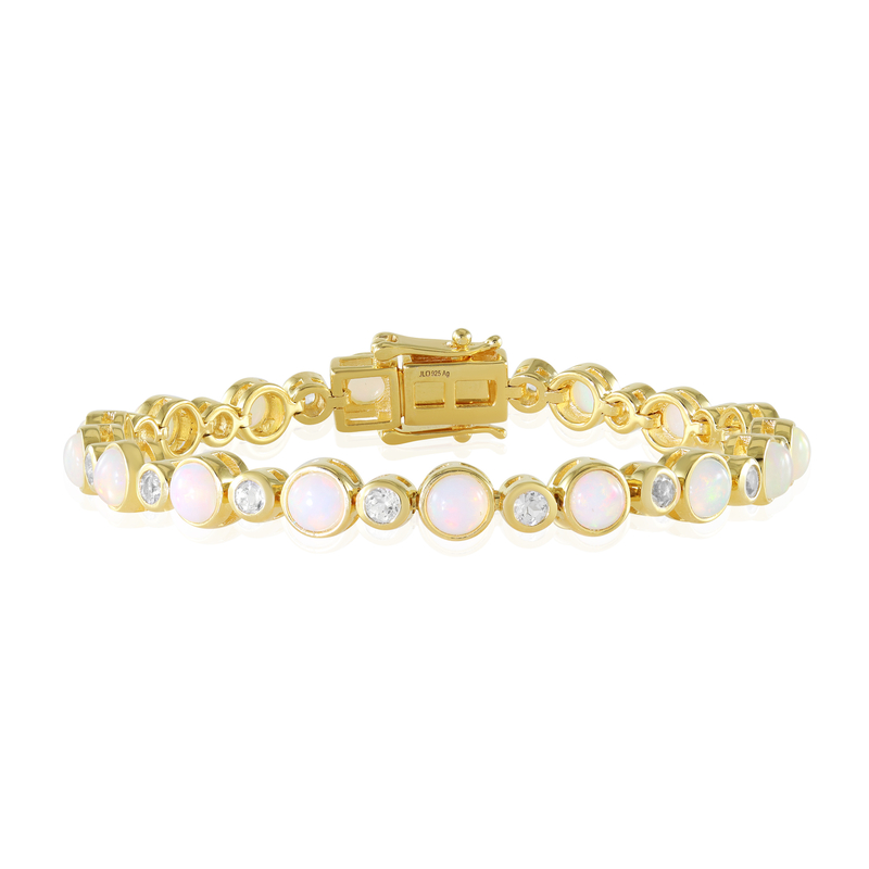 Welo-Opal-Silberarmband