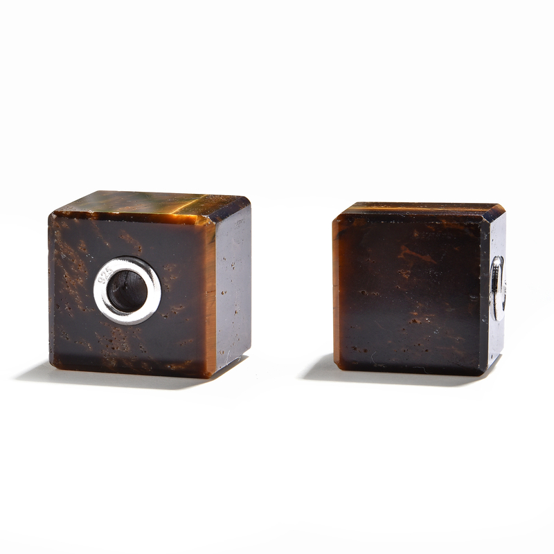 Tigerauge-Silberanhänger (MONOSONO COLLECTION)