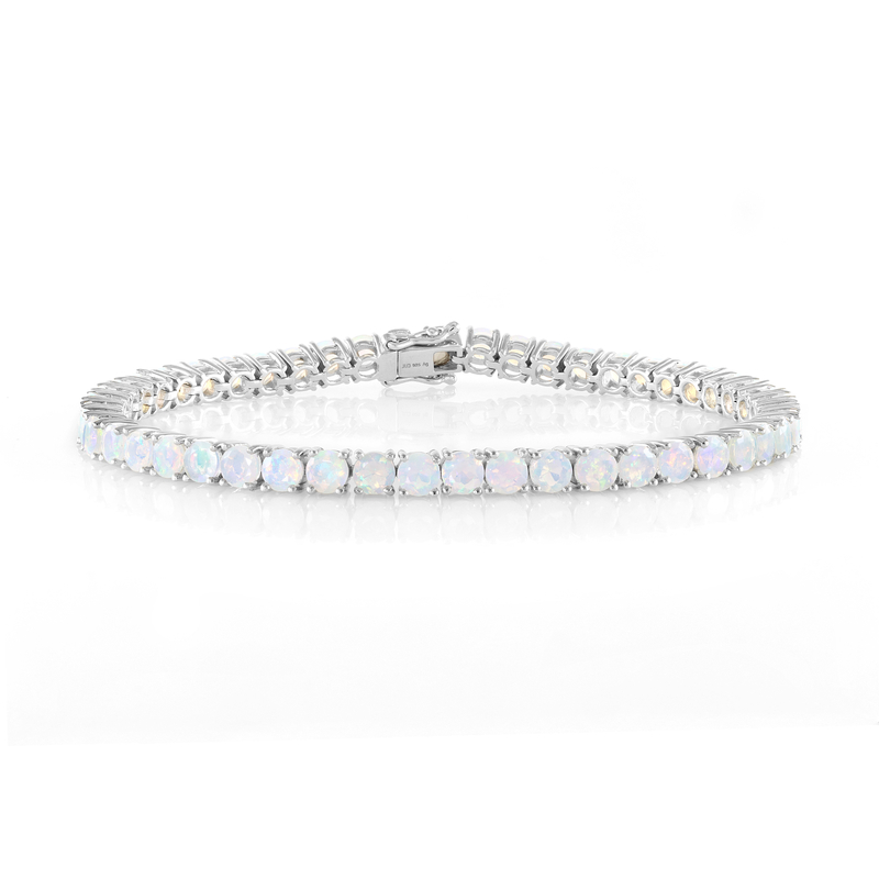 Welo-Opal-Silberarmband