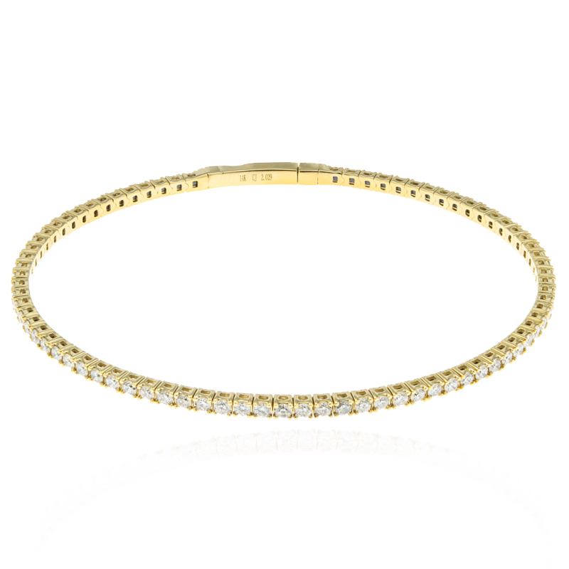 SI2 (H) Brillant-Goldarmband (CIRARI) SI2 (H) Brillant-Goldarmband (CIRARI)