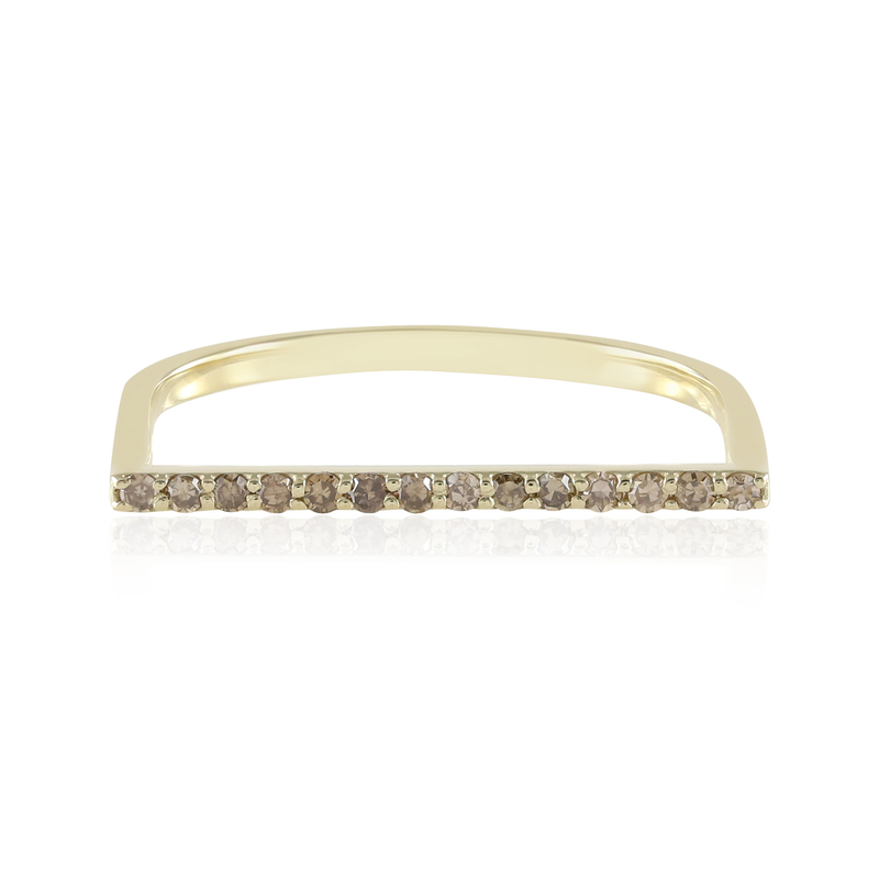 I2 Champagner-Brillant-Goldring (de Melo Gold)