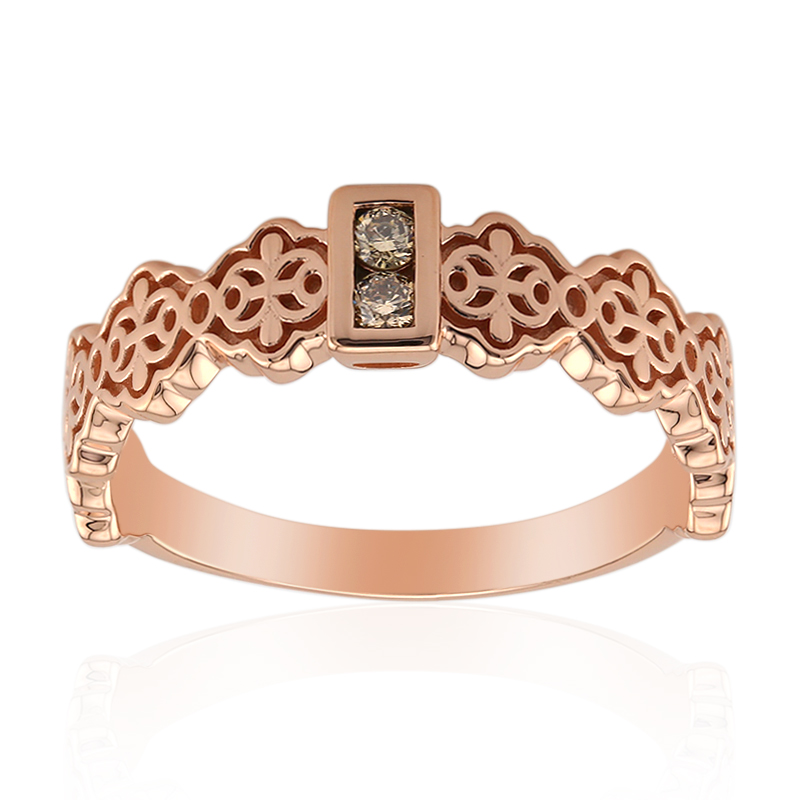 SI1 Argyle-Rose de France-Brillant-Silberring (Annette) SI1 Argyle-Rose de France-Brillant-Silberring (Annette)