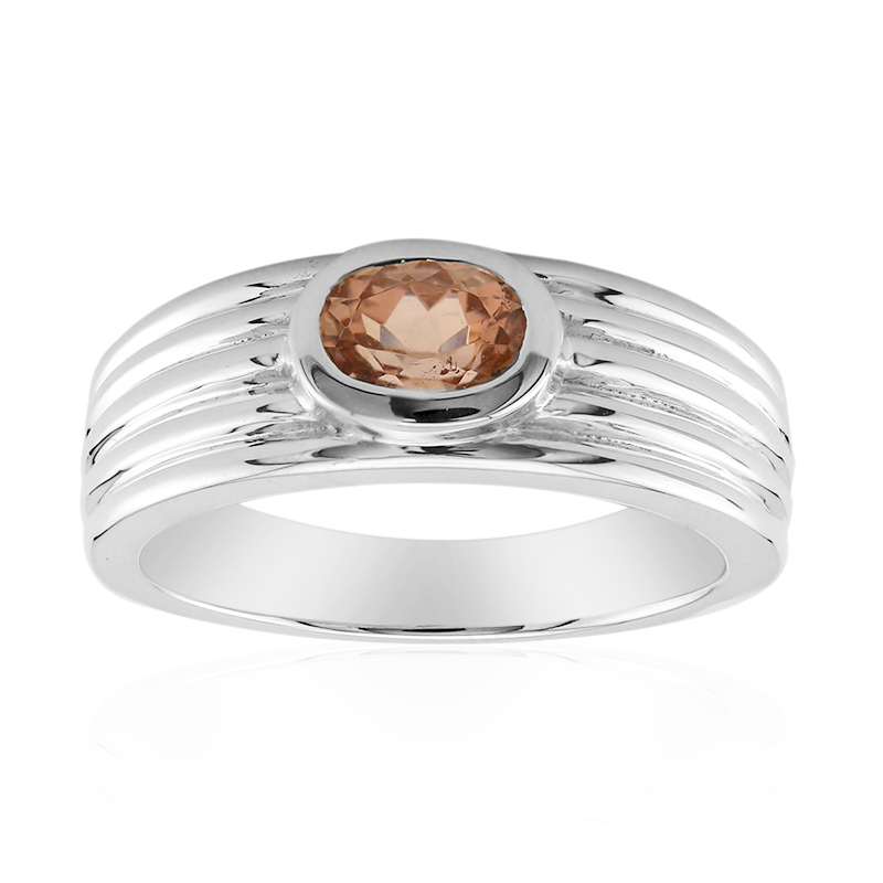 Pinkfarbener Turmalin-Silberring (Pallanova) Pinkfarbener Turmalin-Silberring (Pallanova)