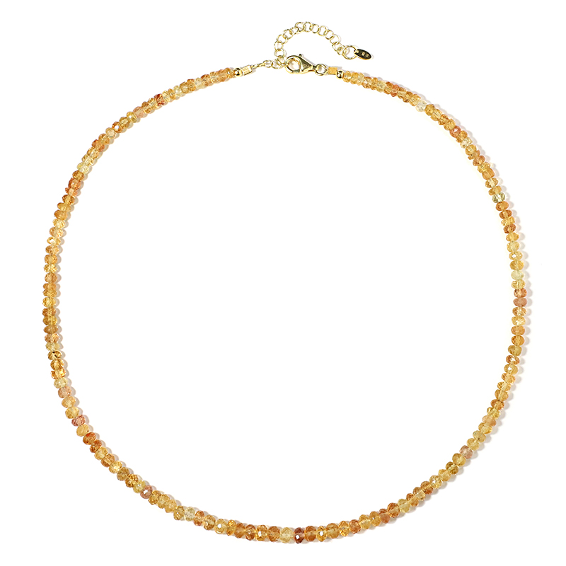 Kaiserlicher Topas-Silberhalskette Kaiserlicher Topas-Silberhalskette