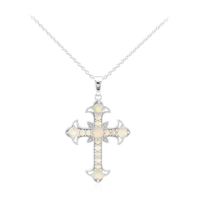 Welo-Opal-Silberhalskette