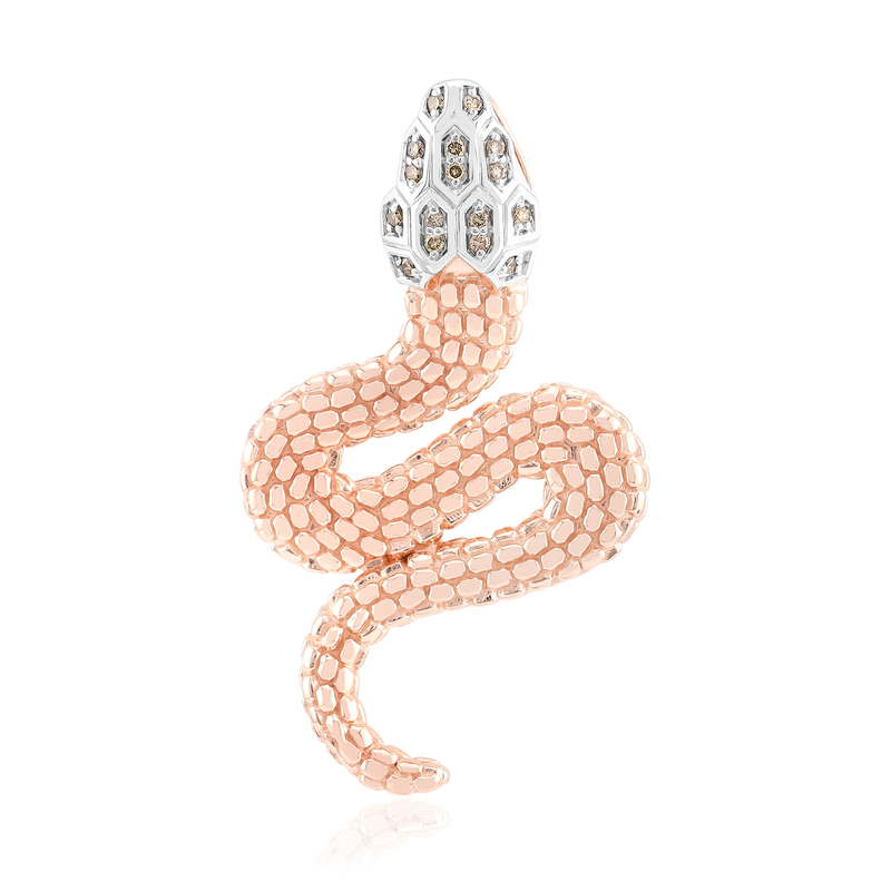 I1 Argyle-Rose de France-Brillant-Silberanhänger (Annette)