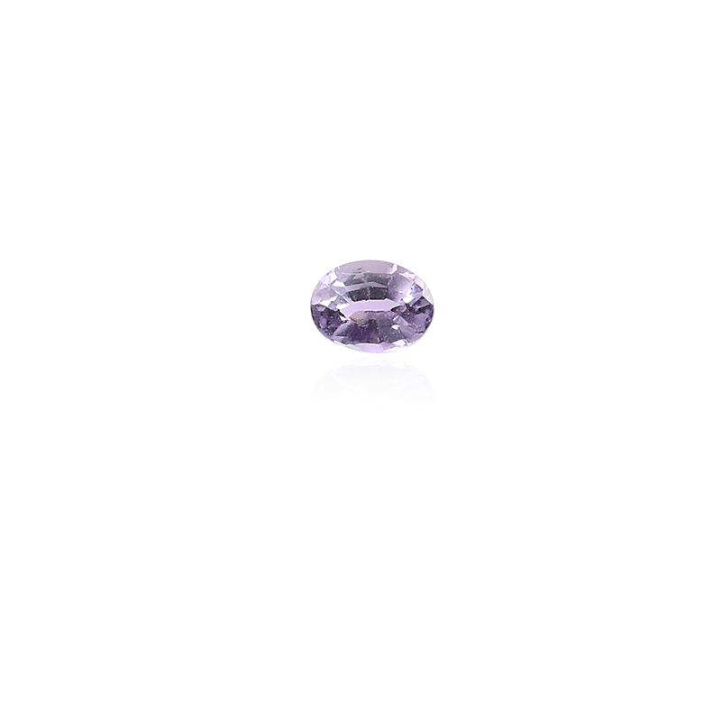 Nicht erhitzter Purpurfarbener Ceylon-Saphir 0,152 ct