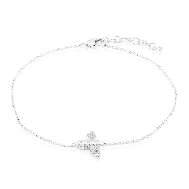 Zirkon-Silberarmband Zirkon-Silberarmband