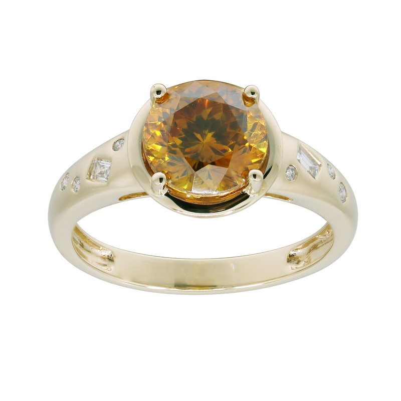 Sphalerit-Goldring (CIRARI) - Farbe: Gelb