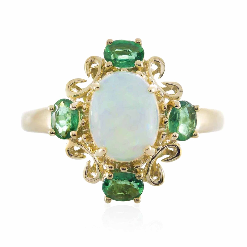 AAA-Welo-Opal-Goldring (CIRARI) AAA-Welo-Opal-Goldring (CIRARI)