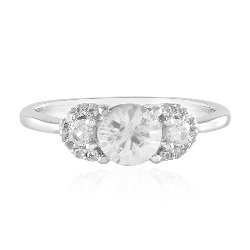 Zirkon-Silberring Zirkon-Silberring