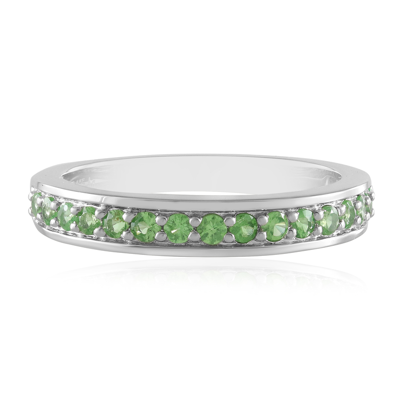 Tansania-Tsavorit-Silberring