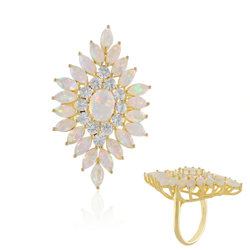 Welo-Opal-Silberring