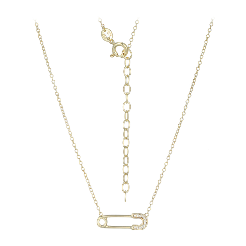 Zirkon-Silbercollier (Adela Silber) Zirkon-Silbercollier (Adela Silber)