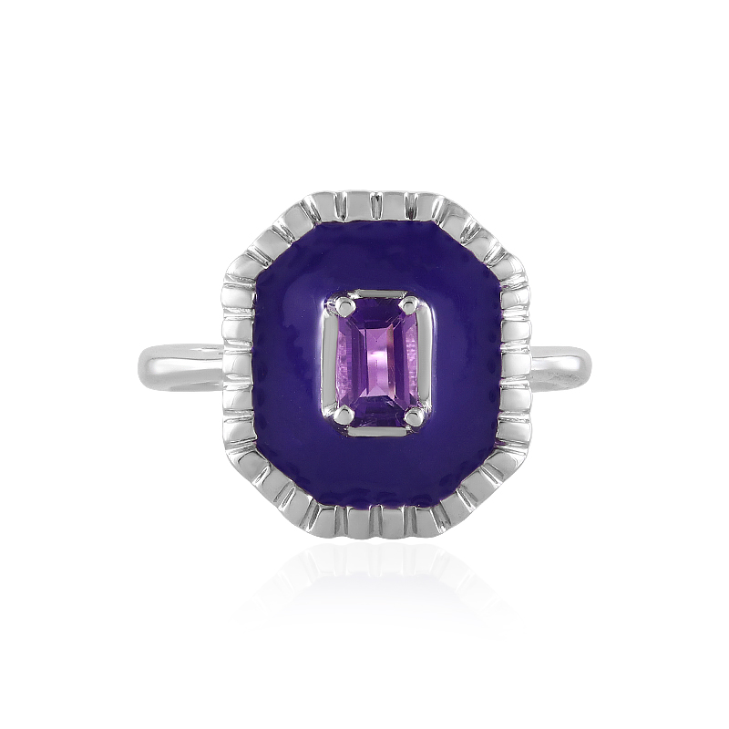 Amethyst-Silberring