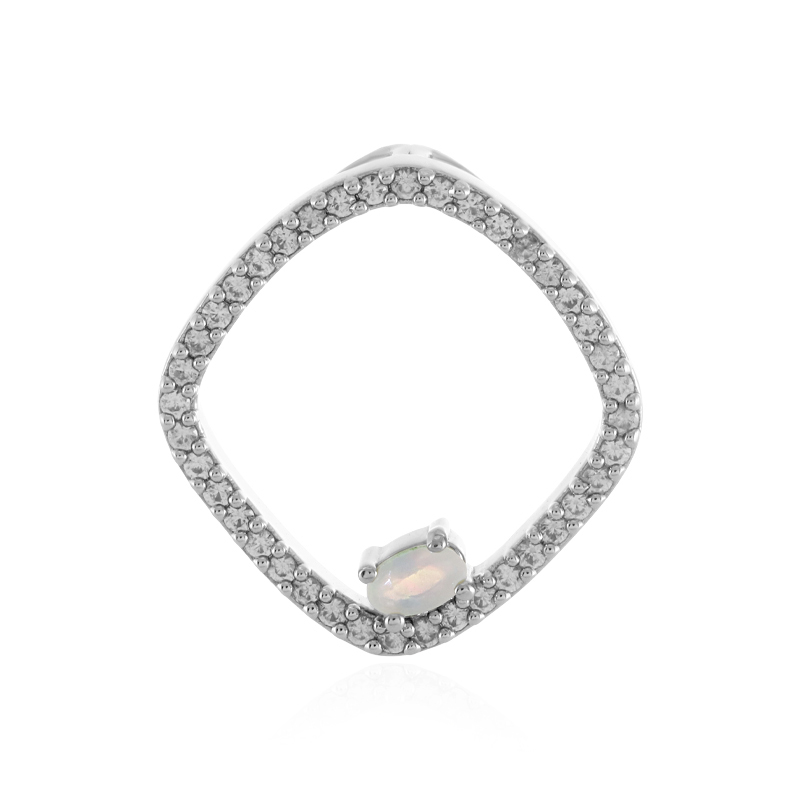 Welo-Opal-Silberanhänger