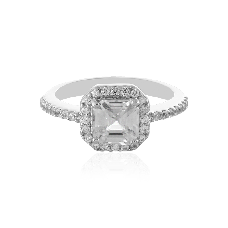 Zirkon-Silberring Zirkon-Silberring