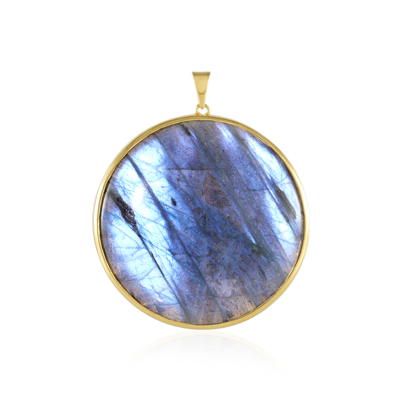 Labradorit-Silberanhänger (Adela Silber) Labradorit-Silberanhänger (Adela Silber)