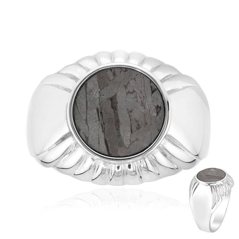 Aletai-Meteorit-Silberring