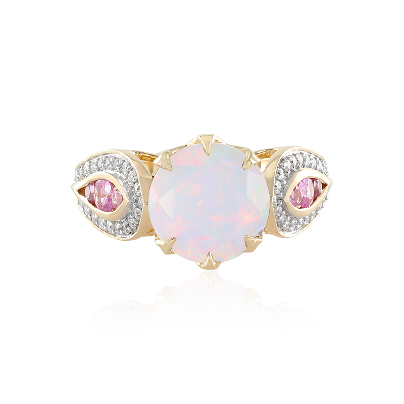AAA-Welo-Opal-Goldring (SUHANA) AAA-Welo-Opal-Goldring (SUHANA)