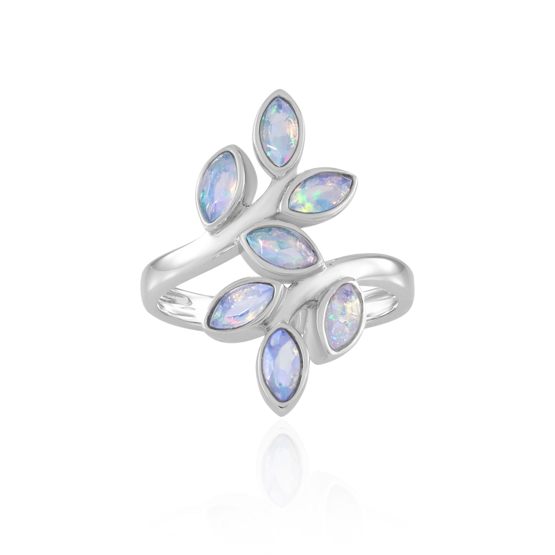 Welo-Opal-Silberring