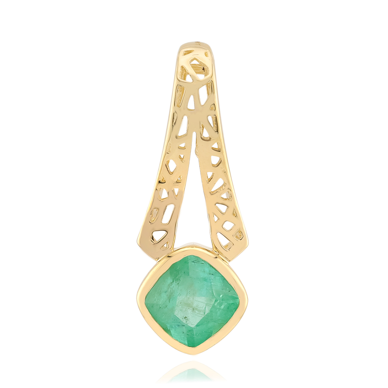 Russischer Smaragd-Goldanhänger (Ornaments by de Melo)