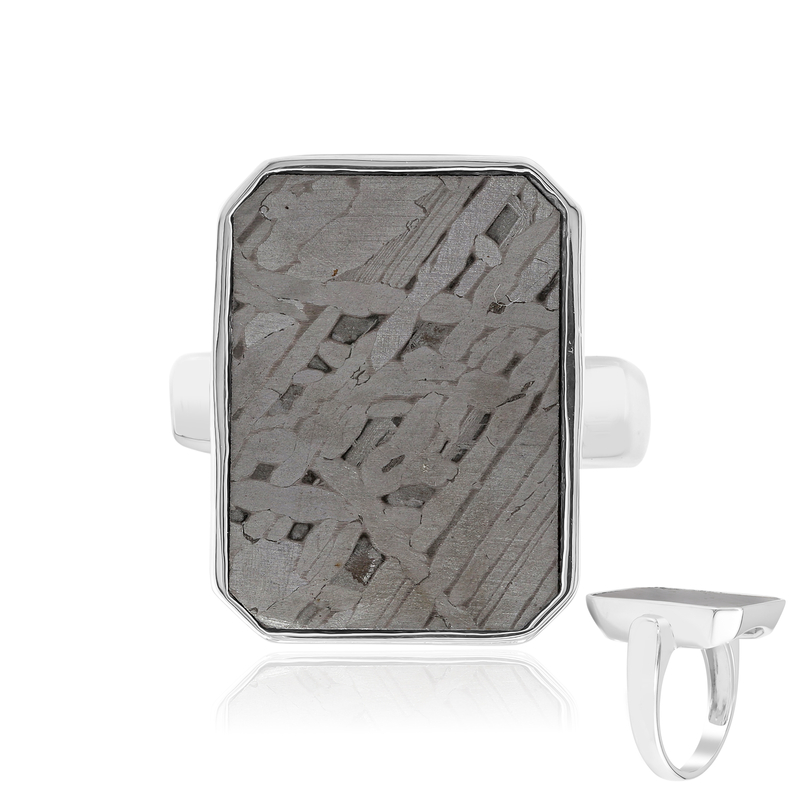 Aletai-Meteorit-Silberring