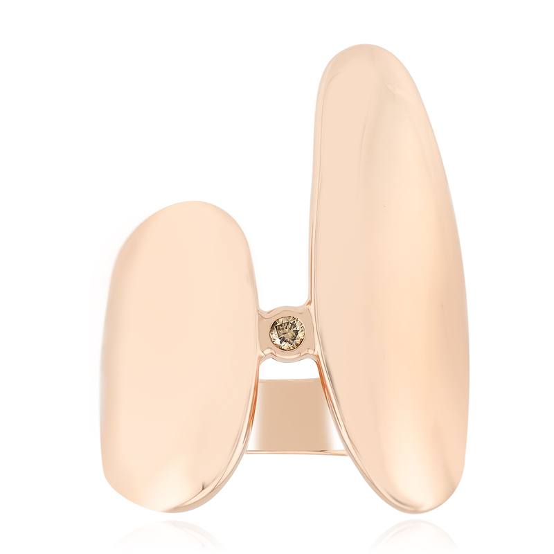 I1 Argyle-Rose de France-Brillant-Silberring (Annette)