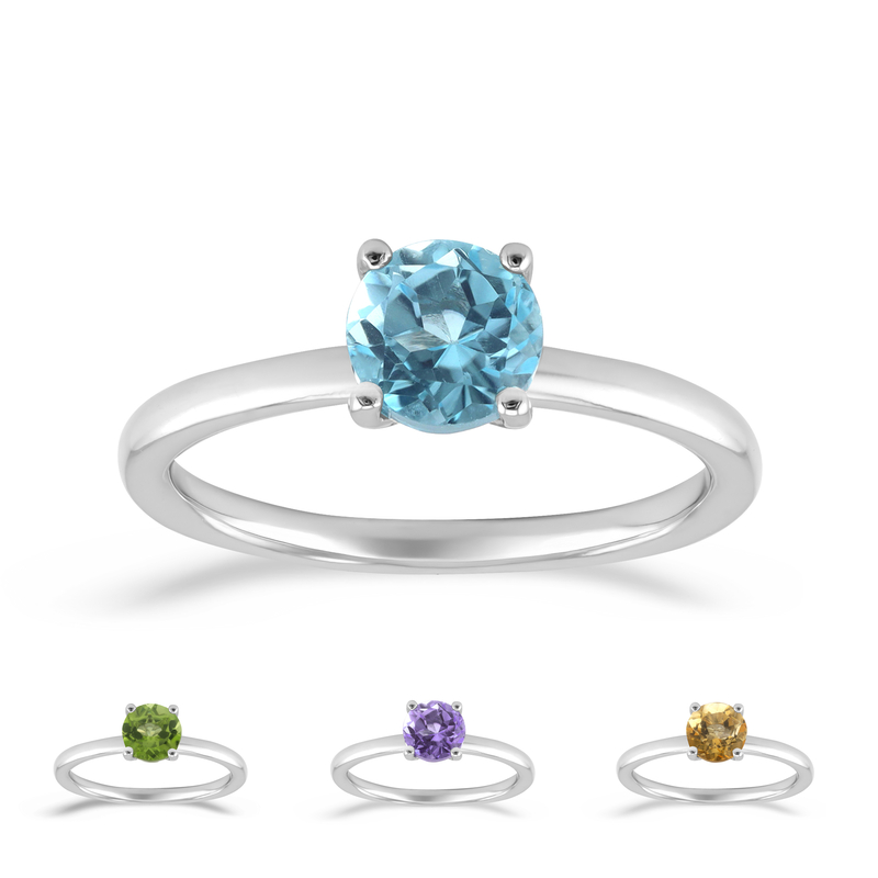 Edelstein-Silberringe