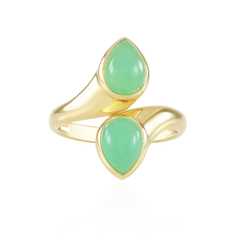 Chrysopras-Silberring (KM by Juwelo)