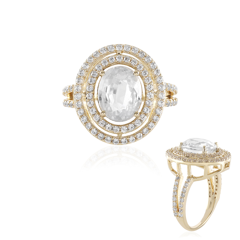 Zirkon-Goldring (Adela Gold) Zirkon-Goldring (Adela Gold)