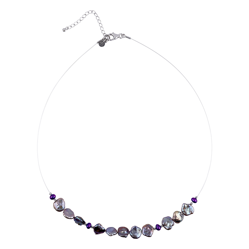 Süßwasserzuchtperlen-Halskette